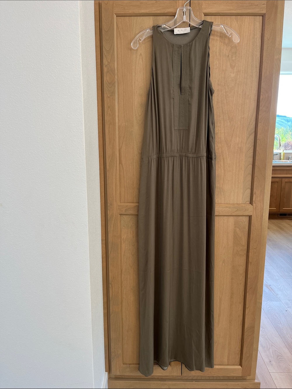 ALC Green Maxi Dress